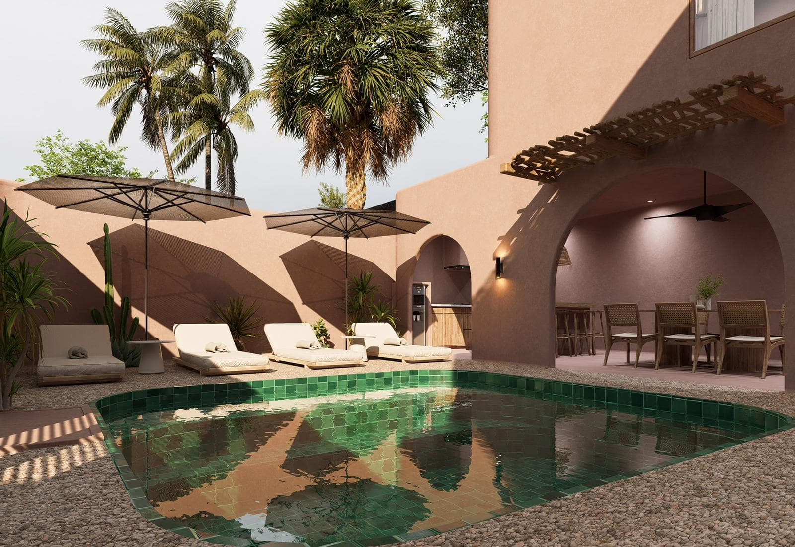 SORA villas 3 bedroom pool