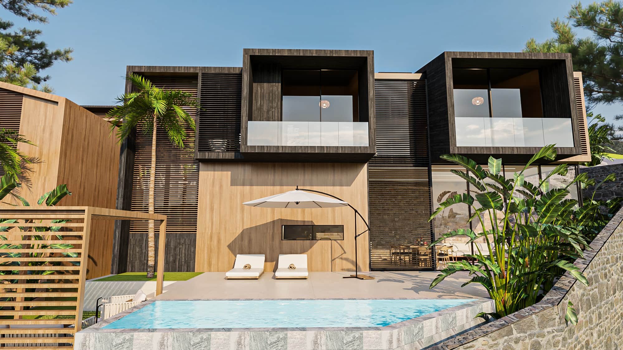 2BR Sunset Villa in Kuta - exterior